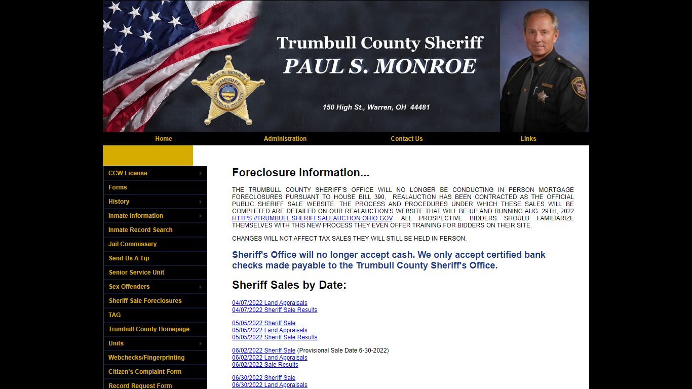 Trumbull County Sheriff's Office